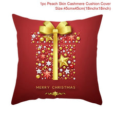 Load image into Gallery viewer, Christmas Cushion Covers in Red 45x45cm
