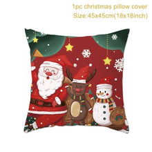 Load image into Gallery viewer, Christmas Cushion Covers in Red 45x45cm
