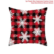 Load image into Gallery viewer, Christmas Cushion Covers in Red 45x45cm
