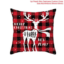 Load image into Gallery viewer, Christmas Cushion Covers in Red 45x45cm
