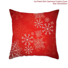 Load image into Gallery viewer, Christmas Cushion Covers in Red 45x45cm
