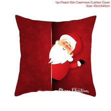 Load image into Gallery viewer, Christmas Cushion Covers in Red 45x45cm
