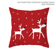 Load image into Gallery viewer, Christmas Cushion Covers in Red 45x45cm
