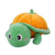 Load image into Gallery viewer, Halloween Pumpkin Shell Turtle Plush Toy
