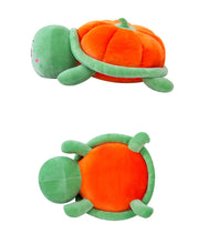 Load image into Gallery viewer, Halloween Pumpkin Shell Turtle Plush Toy
