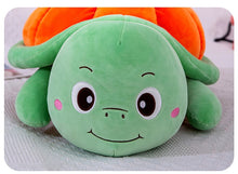 Load image into Gallery viewer, Halloween Pumpkin Shell Turtle Plush Toy
