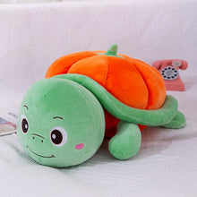 Load image into Gallery viewer, Halloween Pumpkin Shell Turtle Plush Toy
