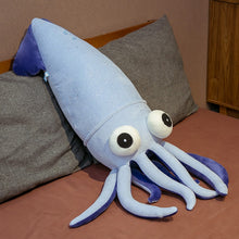 Load image into Gallery viewer, Giant Squid Plushie &amp; Stuffed Pillow
