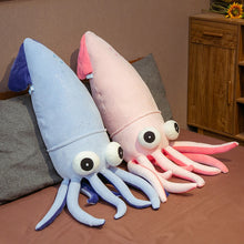 Load image into Gallery viewer, Giant Squid Plushie &amp; Stuffed Pillow
