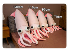 Load image into Gallery viewer, Giant Squid Plushie &amp; Stuffed Pillow
