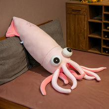 Load image into Gallery viewer, Giant Squid Plushie &amp; Stuffed Pillow
