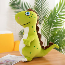 Load image into Gallery viewer, kids dinosaur soft toy and plush pillow
