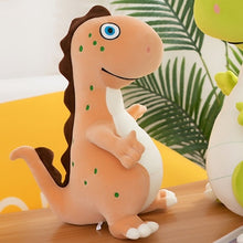 Load image into Gallery viewer, kids dinosaur soft toy and plush pillow
