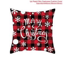 Load image into Gallery viewer, Christmas Cushion Covers in Red 45x45cm
