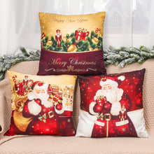 Load image into Gallery viewer, Christmas Cushion Covers in Red 45x45cm
